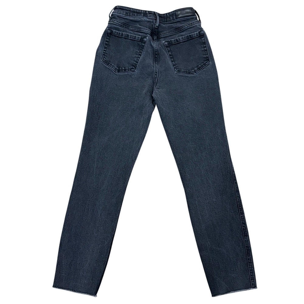 Hollister Y2K Mom Jeans Womens 0R‎ W24 L27 Black Ultra High-Rise Stretch 2010 - Picture 8 of 11